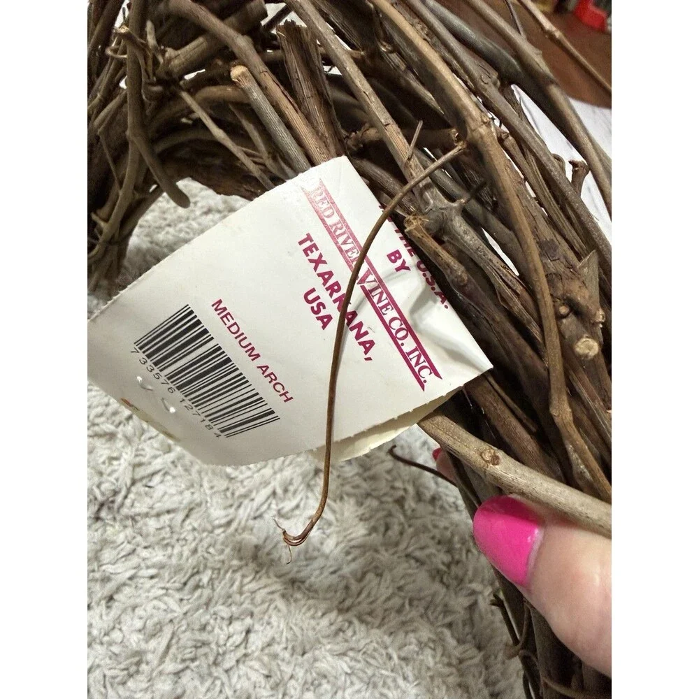 Grapevine Arches Brown Decorative Craft Base Holiday Crafts & DIY Decor New